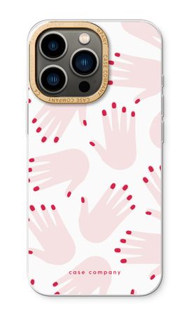 Hands pink