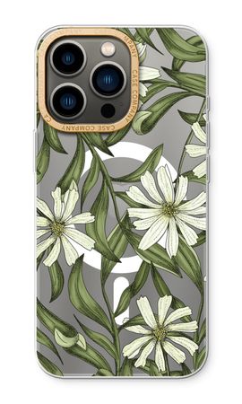 White flower pattern