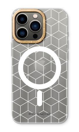 Cubes black and white