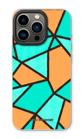 Stained glass - Orange