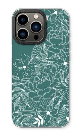 Flowers in lace
