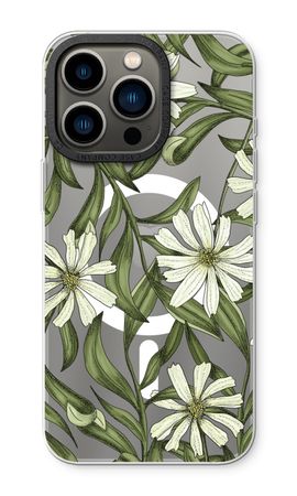 White flower pattern