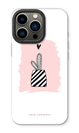 Black and white cactus