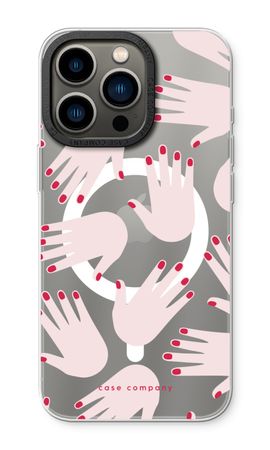 Hands pink