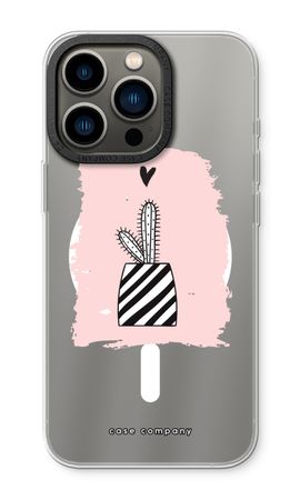 Black and white cactus
