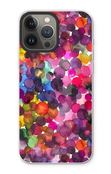 Überlappende Aquarell-Punkte