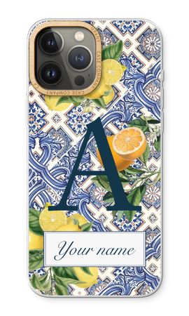 Monogram Blue tiles