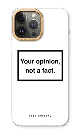 Your opinion