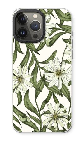 White flower pattern