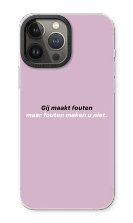 Fouten maken u niet