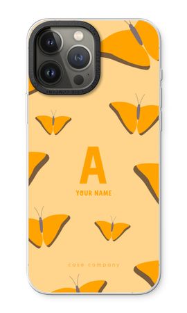 Amber Butterflies Monogram