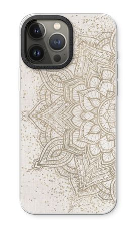 Boho golden mandala