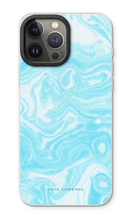 Water paint blue