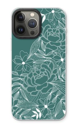 Flowers in lace