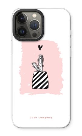 Black and white cactus