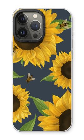 Sunflower and bees