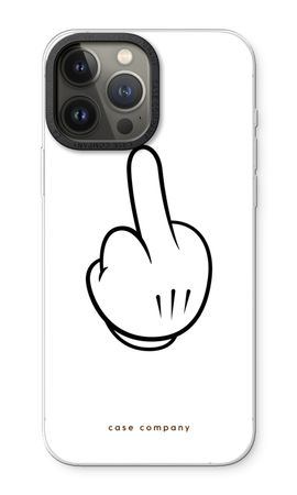 Middle finger white