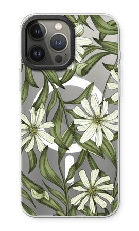 White flower pattern