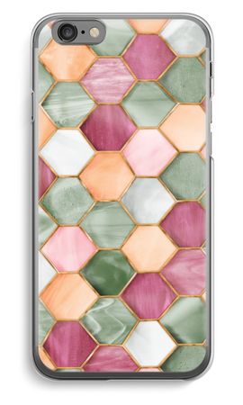 Hexagons in stained glass