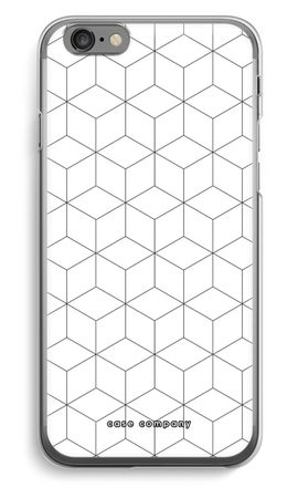 Cubes black and white