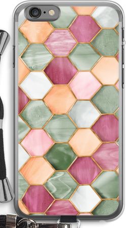 Hexagons in stained glass