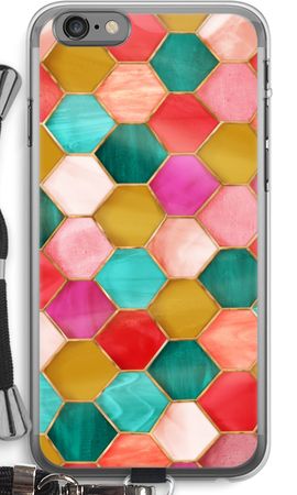 Hexagons in stained glass