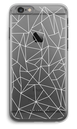 Geometric lines white
