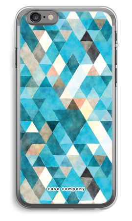 Coloured triangles blue