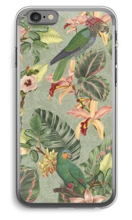 Tropical jungle parrot