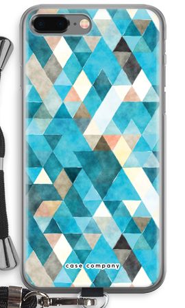 Coloured triangles blue