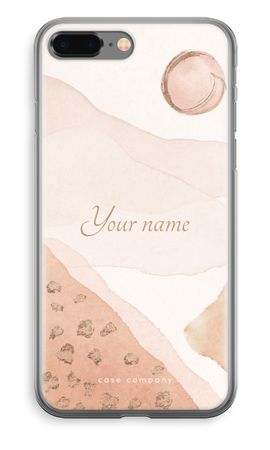 Gold Lines Namecase - Blush