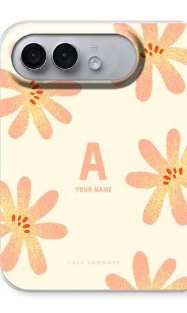 Peach Blossom Monogram
