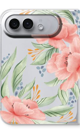 Zartrosa Blumen