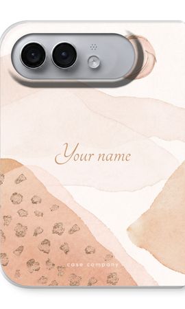 Gold Spots Namecase - Blush