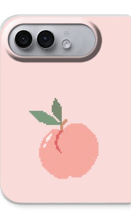 Stitched Peach