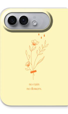 No rain no flowers