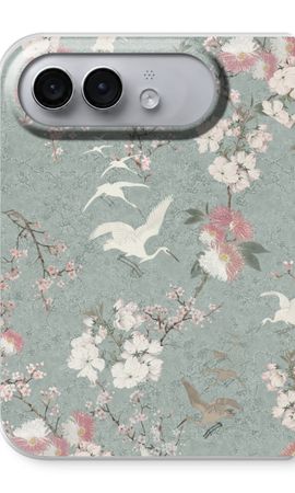 Blüte der japanischen Kranichvögel