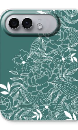 Flowers in lace