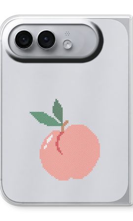 Stitched Peach
