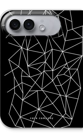 Weiße geometrische Linien