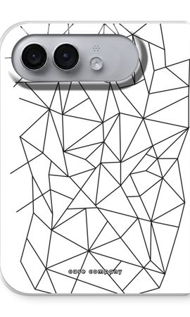 Schwarze geometrische Linien