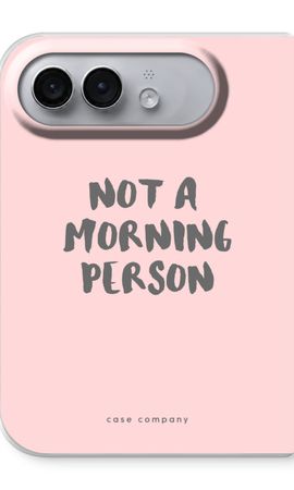 Morning person