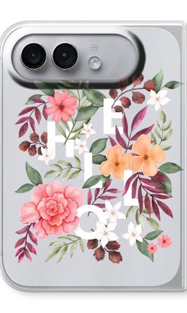 Hello in flowers
