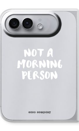 Morning person