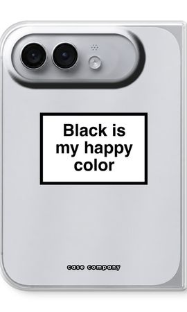 Black is my happy color