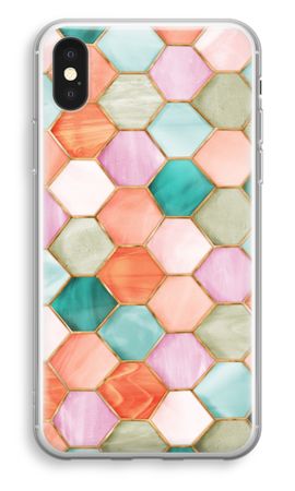 Hexagons in stained glass