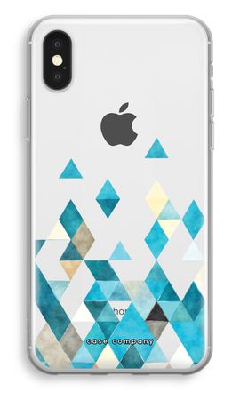 Triangoli Colorati in Blu