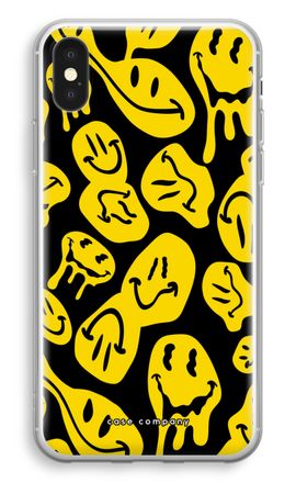 Smältande smiley - Gul