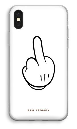 Middle finger white