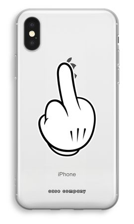 Middle finger white